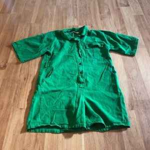 Women’s Oversized Denim Romper - Size M/L